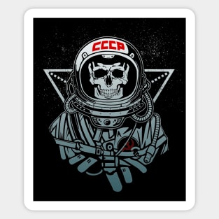 Skull Cosmonaut Sticker